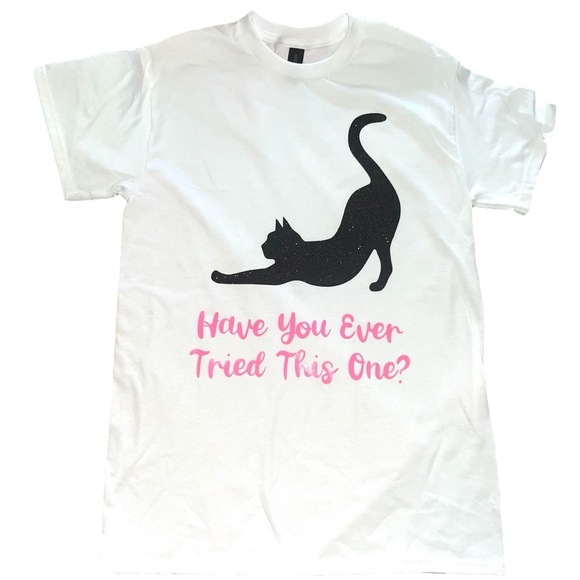 Sabrina carpenter Juno position black cat tee - Picture 1 of 3